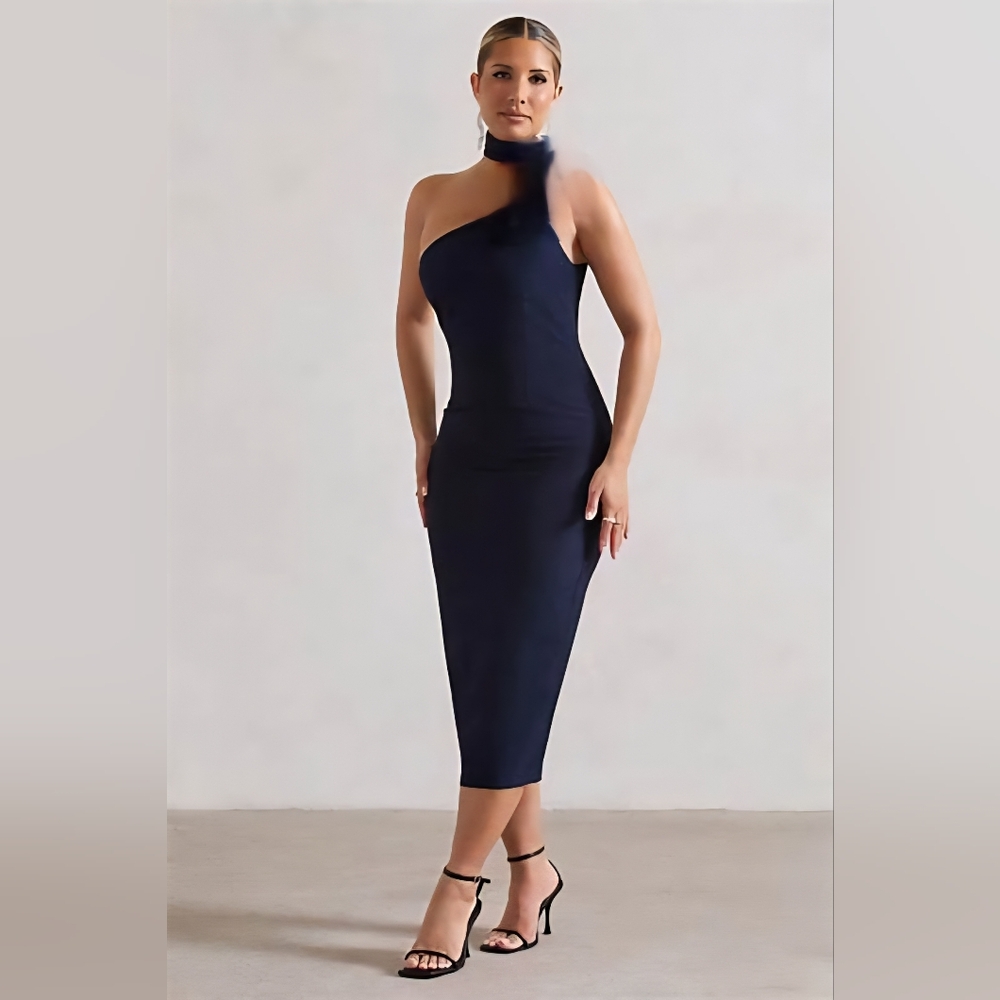 Elegant One-Shoulder Dress